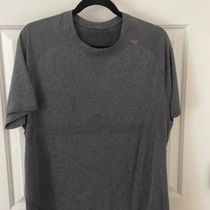 Gray Metal Vent Tech Tee